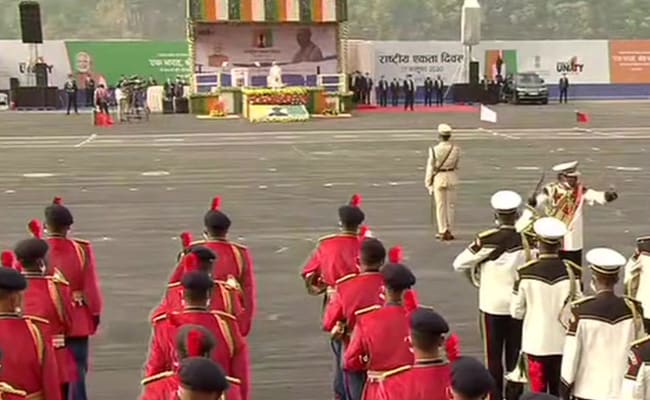 केवड़िया में दिखा राजपथ जैसा नजारा, देखें भव्य परेड की तस्वीरें राष्ट्रीय एकता दिवस